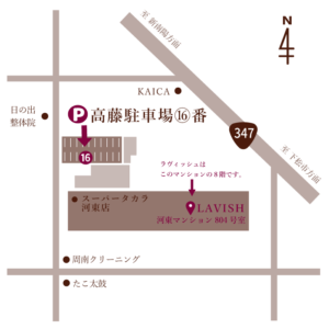 駐車場　略地図3